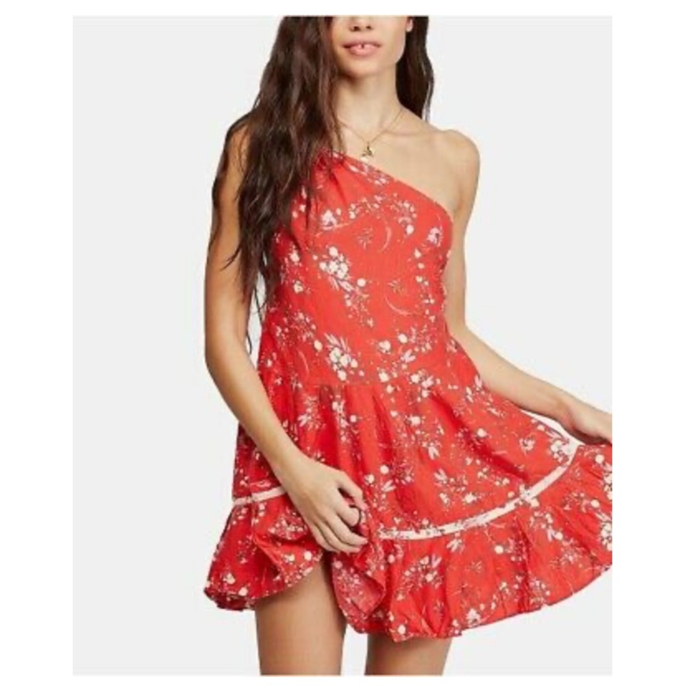 Free People floral one should dress